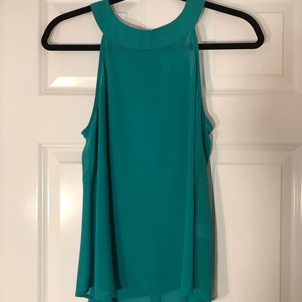 Turquoise blouse